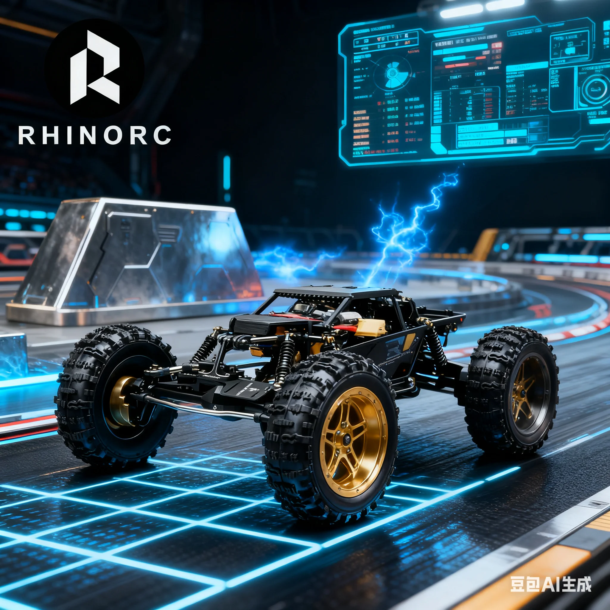 

Rhino W1 5.75 pro Ready-to-Run 1/10 Scale Crawler with 70KG Servo Brushless Motor Carbon Fiber Chassis for RC Crawling