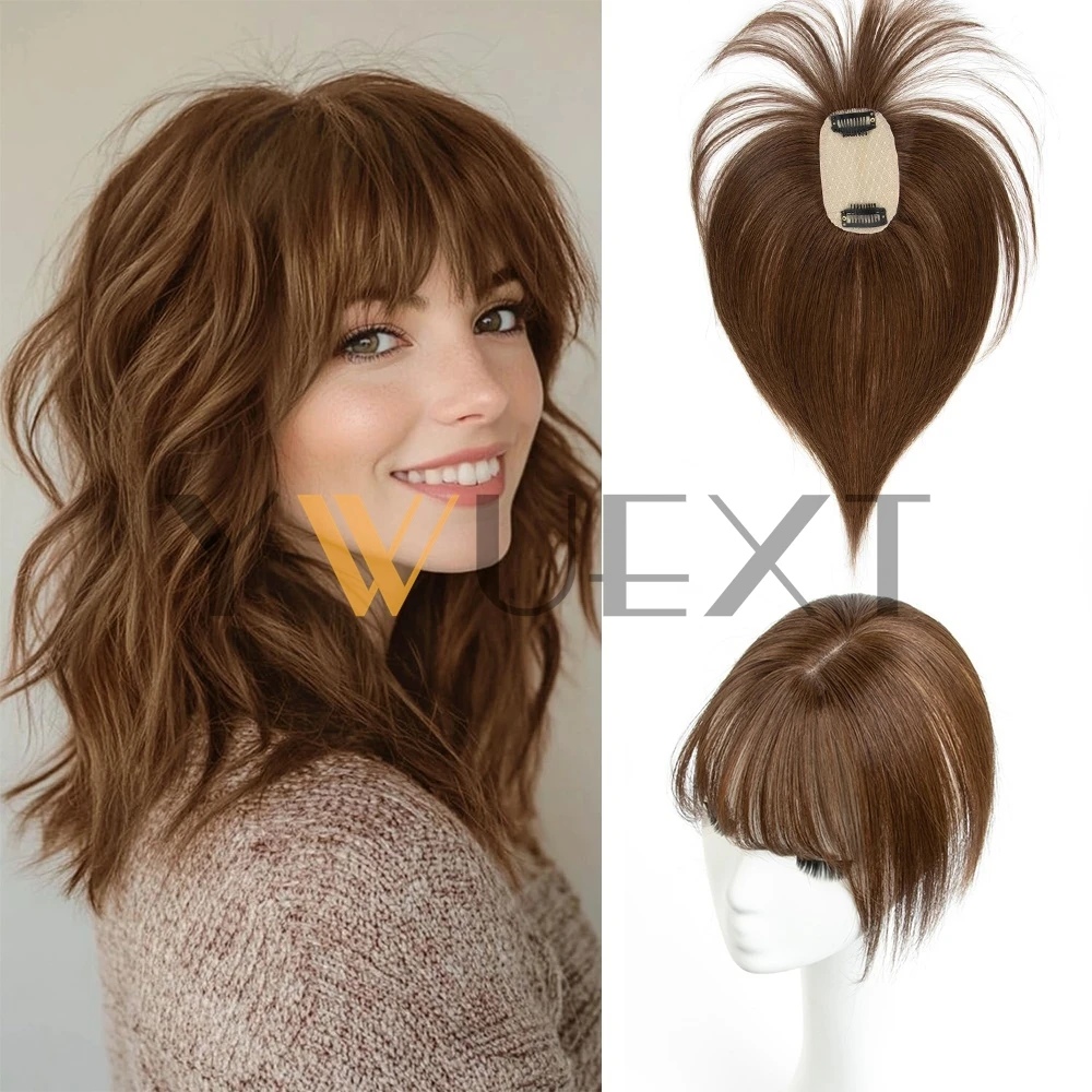 5x9cm Real Human Hair Topper 8
