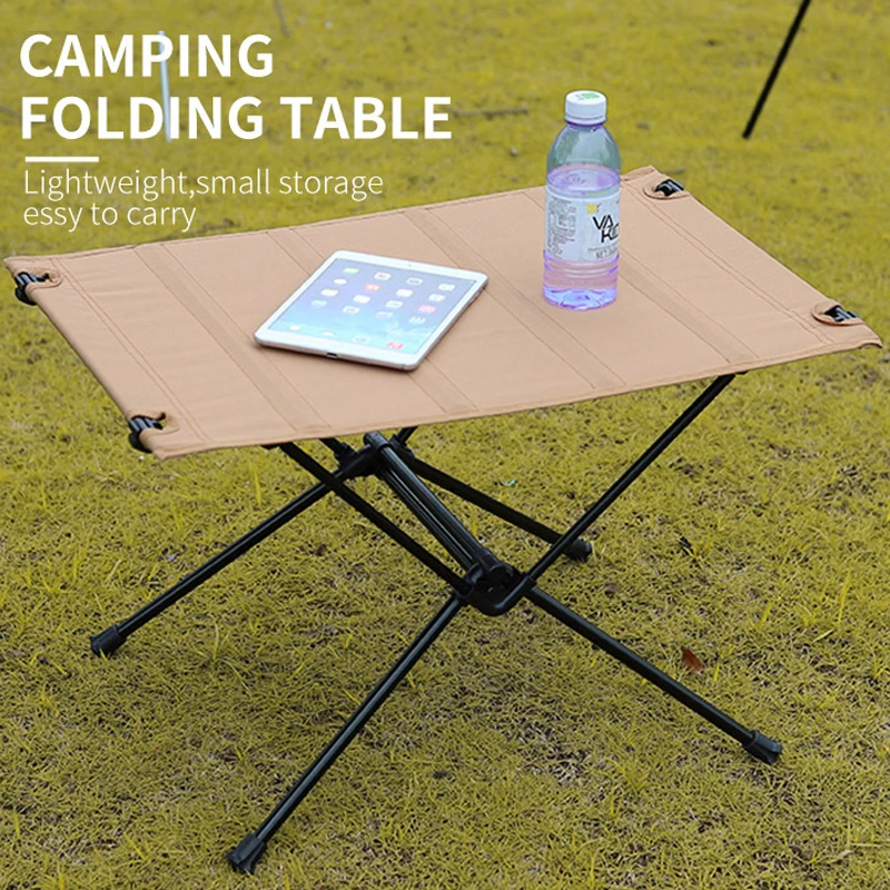 

Ultralight Portable Folding Camping Table Foldable Outdoor Dinner Desk High Strength Aluminum Alloy For Garden Party Picnic BBQ