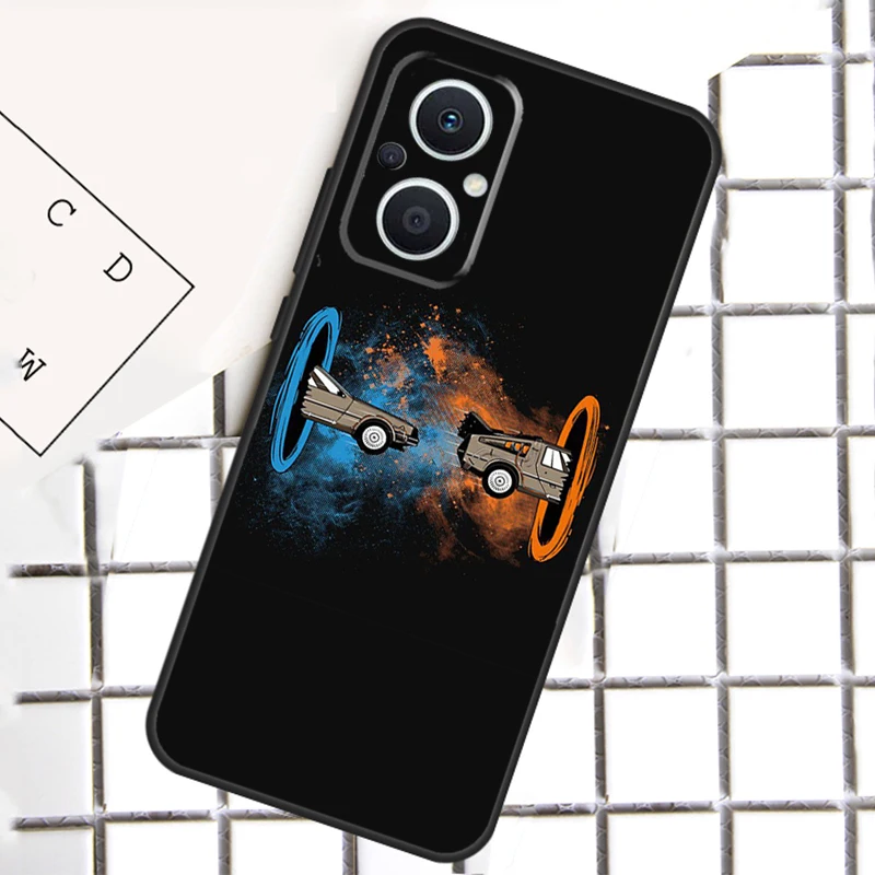 오포 리노 13 14 12 11 10 프로 11F 12F 13F 14F 7 8 라이트 8T 오포 파인드 X5 X6 X8 프로 케이스 백 투 더 퓨처