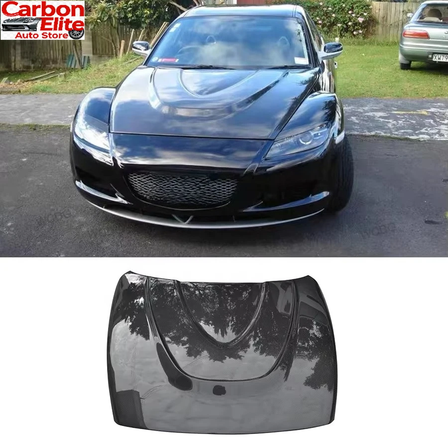 

PerfectFit FORMazda RX8 2003-2009 Carbon Fiber Front Hood