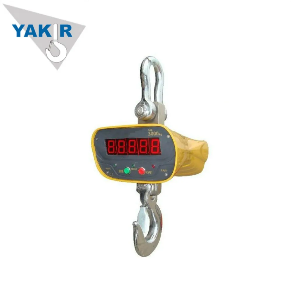 5 Ton Crane Weighing Scale 300Kg Hanging Electronic 5T Digital Crane Scale