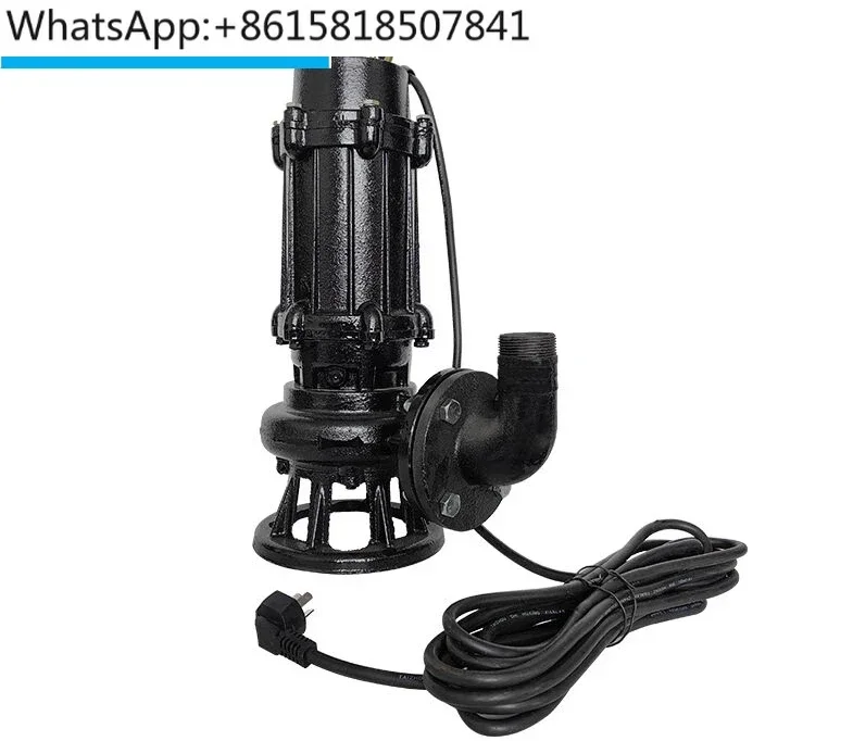 Fgo Acque Reflue Sommergibili Wqd Pompa Acque Reflue 220V Piccolo Serbatoio Settico Pompaggio Acque Reflue 50WQD10-15-1.1KW