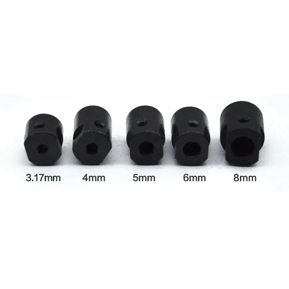 2.3/3.17/4/5/6/8mm Axle Motor Shaft Coupler Sleeve Saw Blade Coupling Chuck Adapter M6 Saw Blade Connecting Shaft Motor Bushing