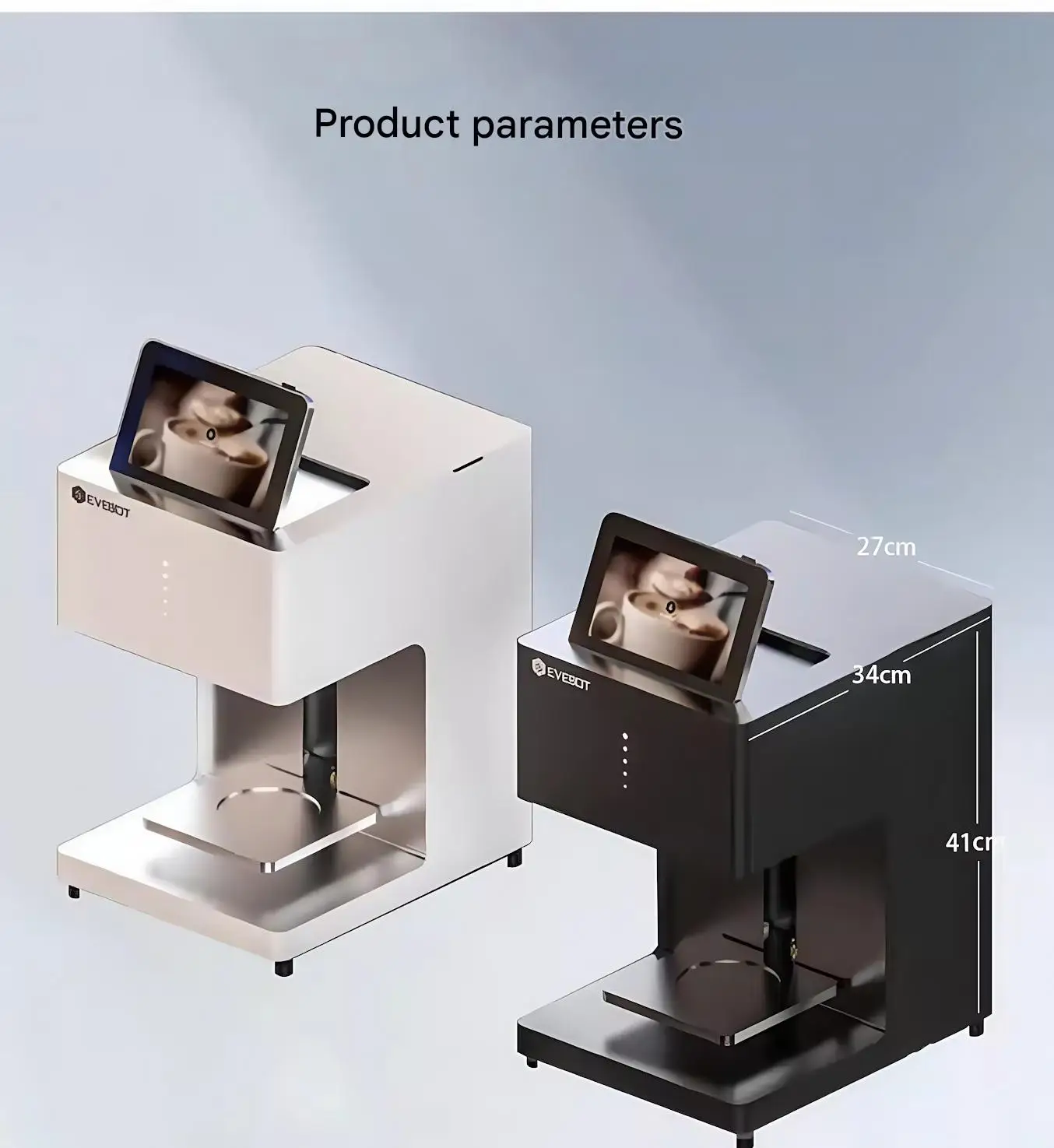 STLF JW التجارية التلقائي لاتيه الفن طابعة طعام ثلاثية الأبعاد للمنزل الخبز فندق مقهى الإبداعية لتقوم بها بنفسك تصميم الكعكة المواد جديد XP60 #4