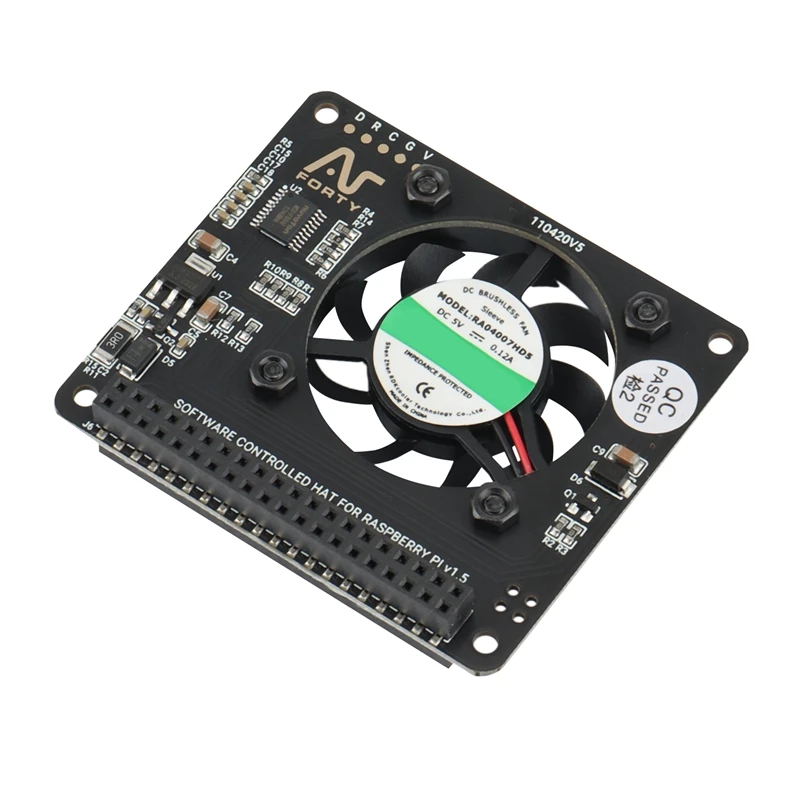 Chapéu de argônio para raspberry pi 4, placa de expansão gpio com função de refrigeração, botão de energia para raspberry pi 4b/3b +/3b