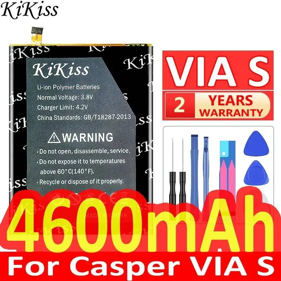 

Mobile Phone Battery Good Low-Temperature Performance 4600Mah For Casper Via S Long-Lasting