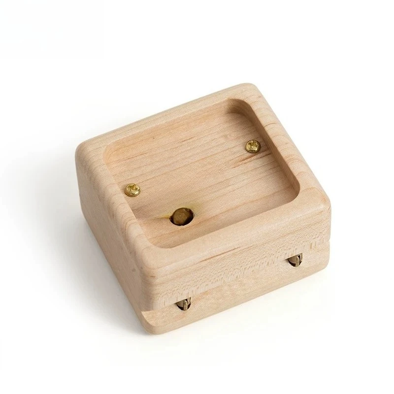 Wooden music box music box movement to send girls birthday gifts graduation season gifts practical