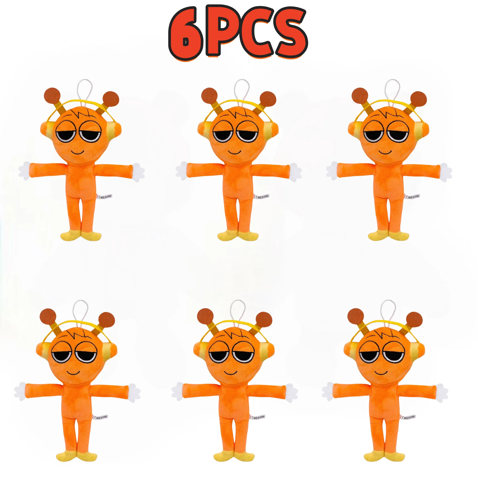 

6pcs Sprunki Plush Toys Mixed Sprunki Incredibox Plush Sprunki Game Cartoon Pillow Kids Gifts Stuffed Customized Gift Wholesale