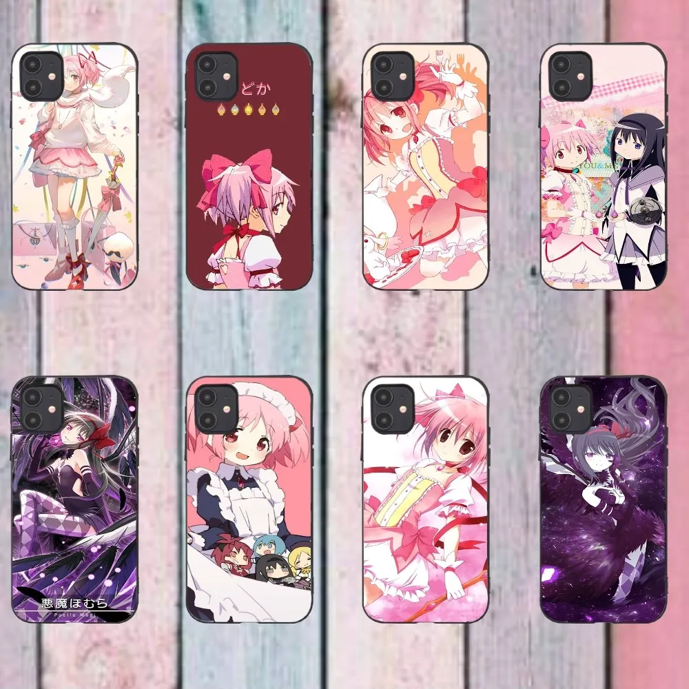 

Puella Magi Madoka Magica Phone Case For Iphone 15 11 13 14 16 Pro Max 7 8 Plus X Xr Xs Max Se2020 12mini Cover Case