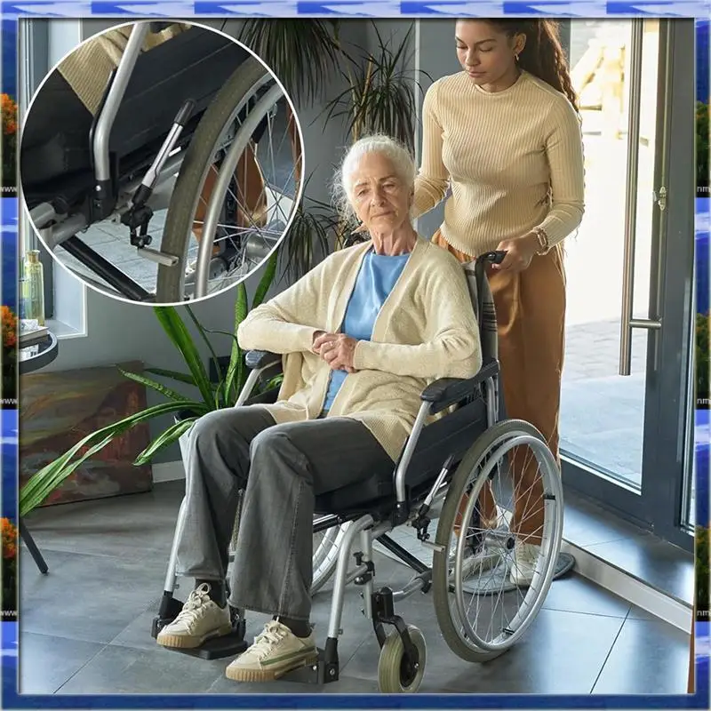 RABIT AS59~ Wheelchair Brake Assist Device Brake Extension Rod Wheelchair Accessories