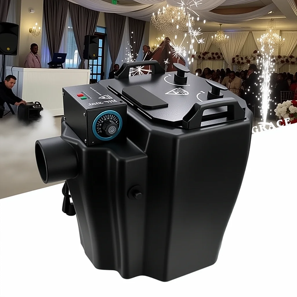 

6000w Dry Ice Fog Machine Big Powerful Dry Ice Low Smoke Machine