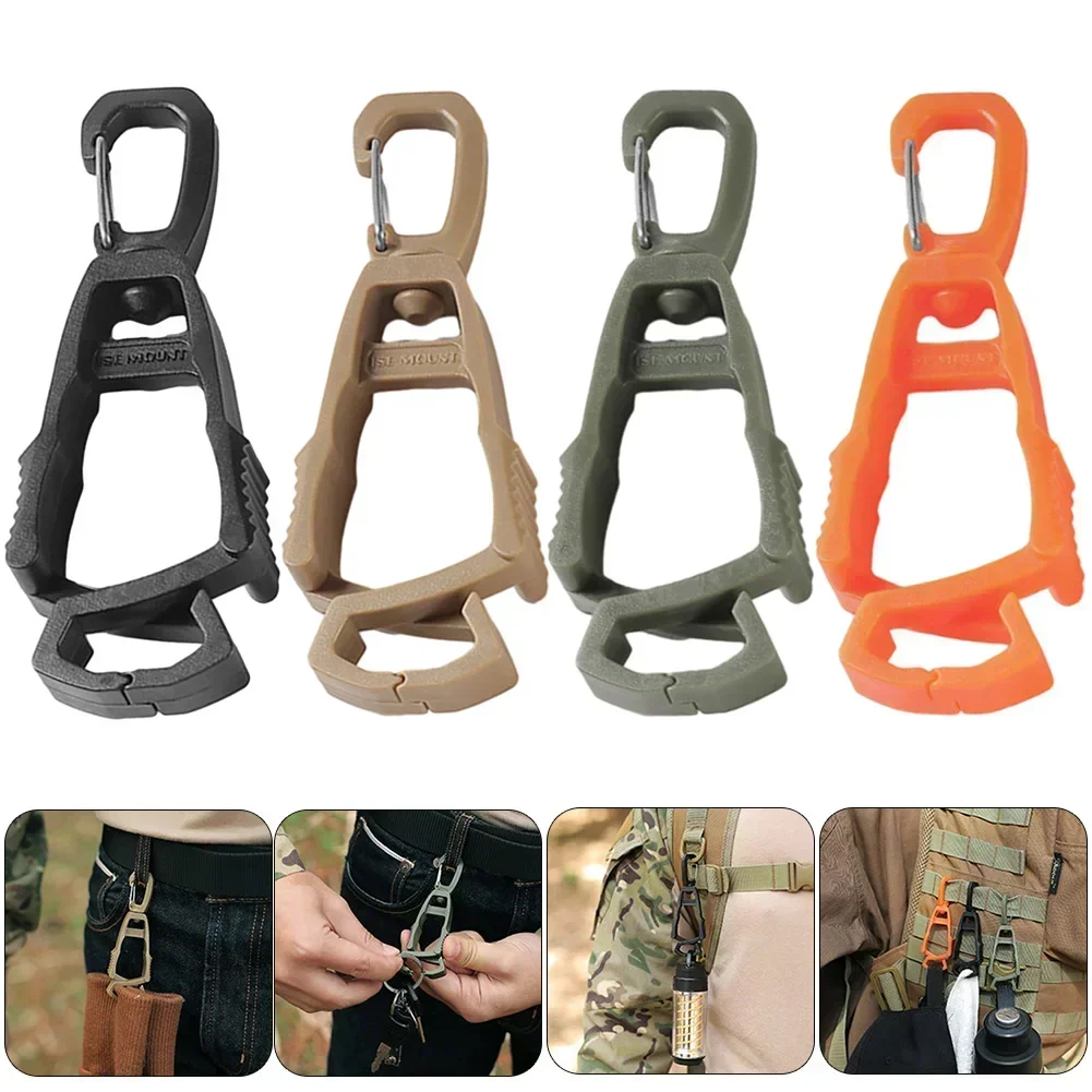 5/1Pcs Plastic Glove Clip Holder, Multifunctional Work Glove Hanger Clamp, Portable Safety Tool for Workplace Use