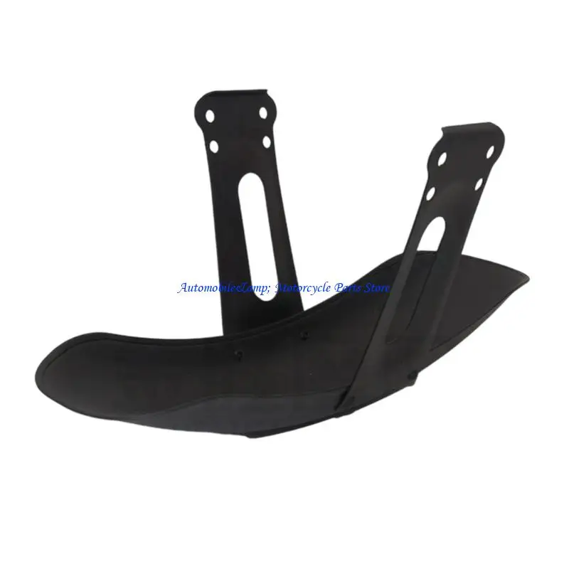 H7BD Lightweight Vintage Metal Protective Front Mudguard Suitable for CG125 Retro Motorcycles Easy Installation