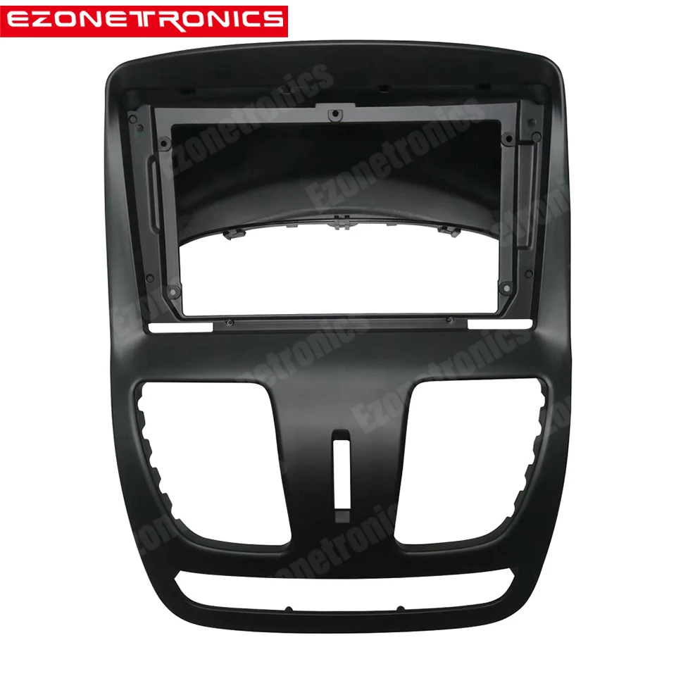 2Din Car DVD Frame Audio Fitting Adaptor Dash Trim Kits Facia Panel 9 inch For SAIPA SAINA  2014+ Double Din Radio Player