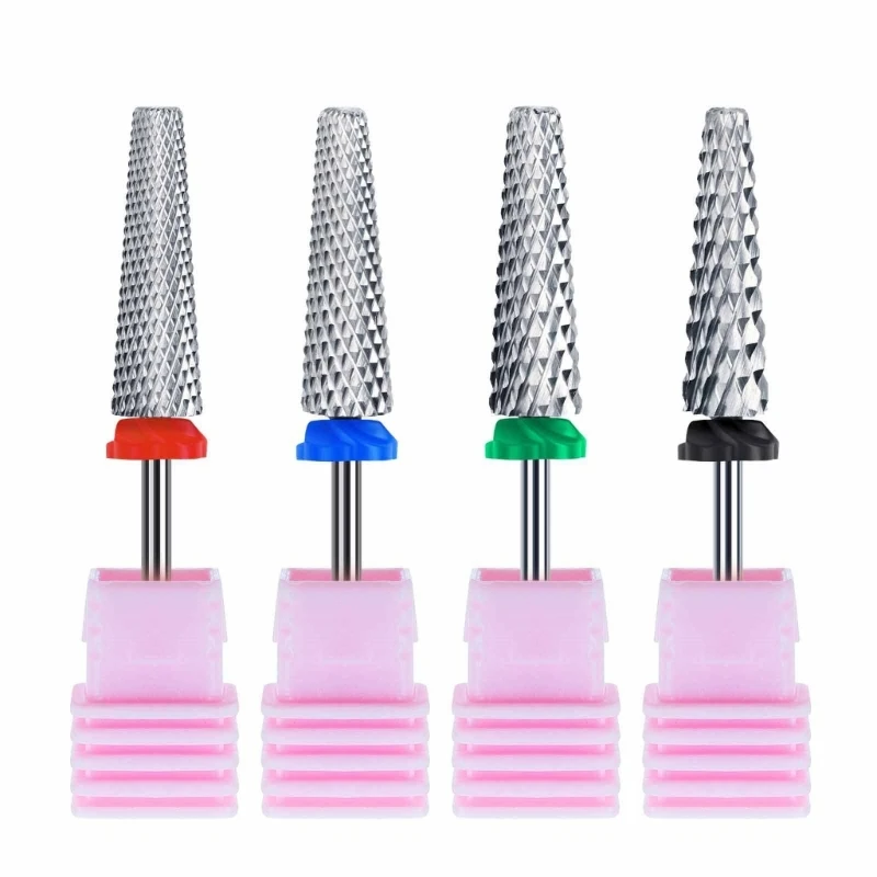 Professional Tungsten Steel Polishing Accessory Nail Drill Bit for Nail Care and DIY Projects