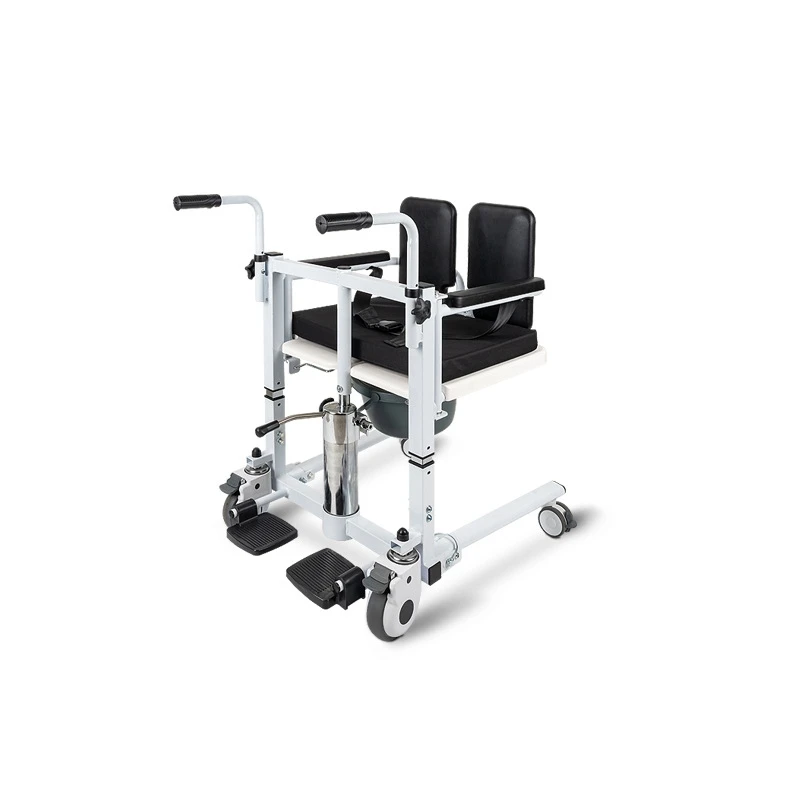 Hydraulic Patient Transfer Chair Multifunctional Nursing Wheelchair for Bedridden People