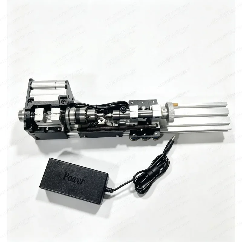 3rd Gen Mini Multifunctional Lathe 220V 80W, Stepless Speed Regulation Metal Wood Processing Machine