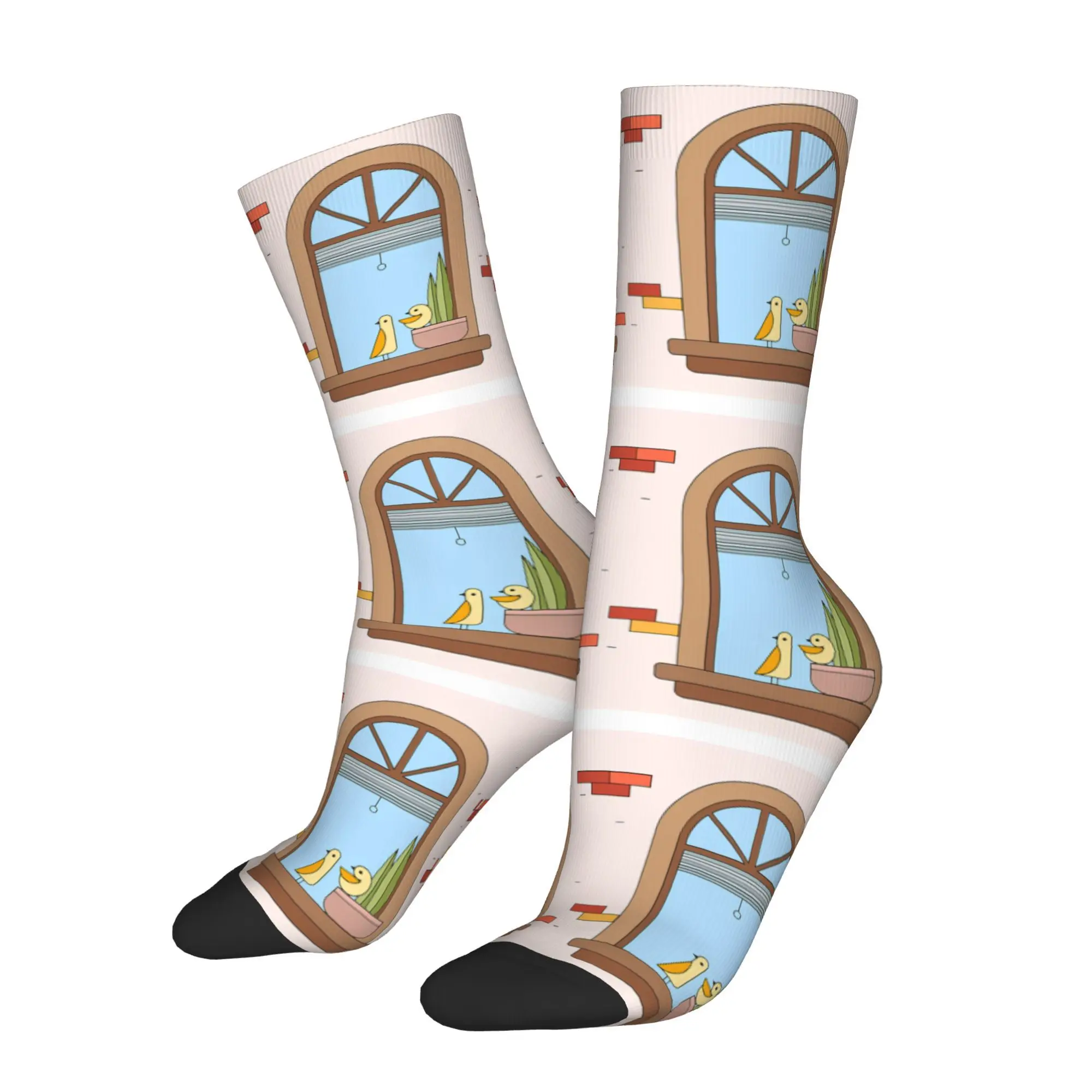 

Grotesque Sock Printed Man Polyester