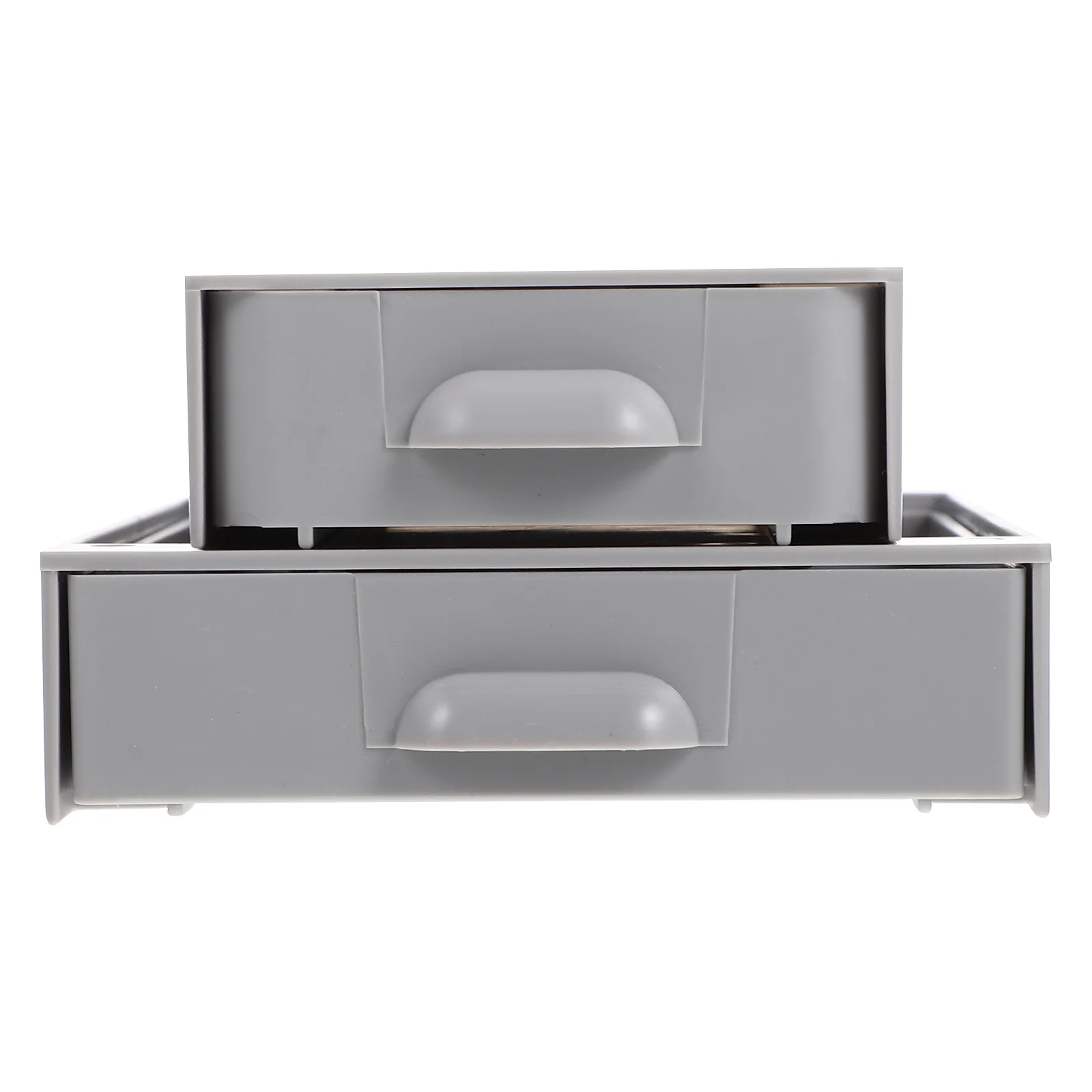 2 قطعة صندوق درج تحت المكتب حقيبة للتخزين المخفية لاصق الجدول السفلي المنظم لمكتب المنزل الفصول الدراسية القرطاسية أشتات #1