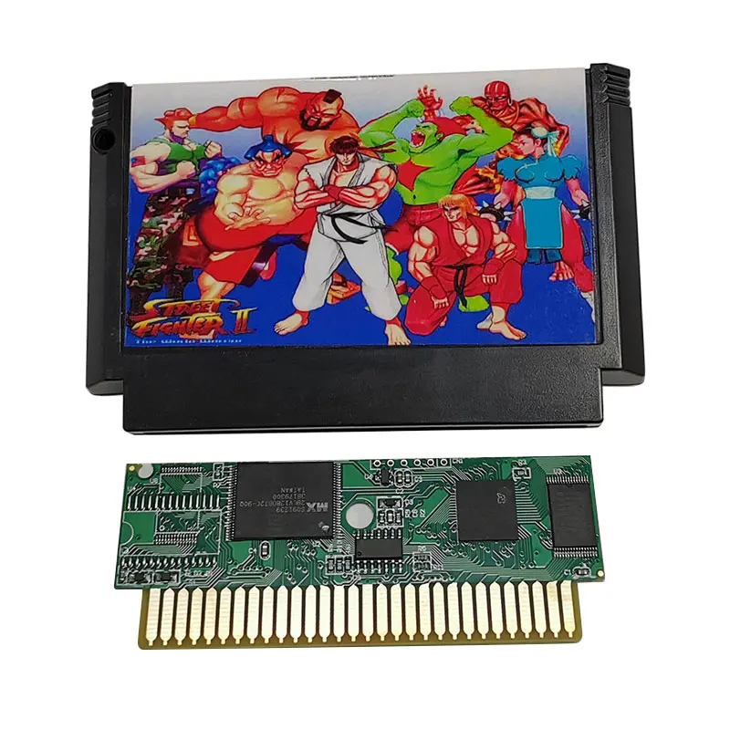 

Уличный истребитель 2 мир воин + семейный компьютер FC Famicom NES игровой картридж 60 Pin Ретро консоль