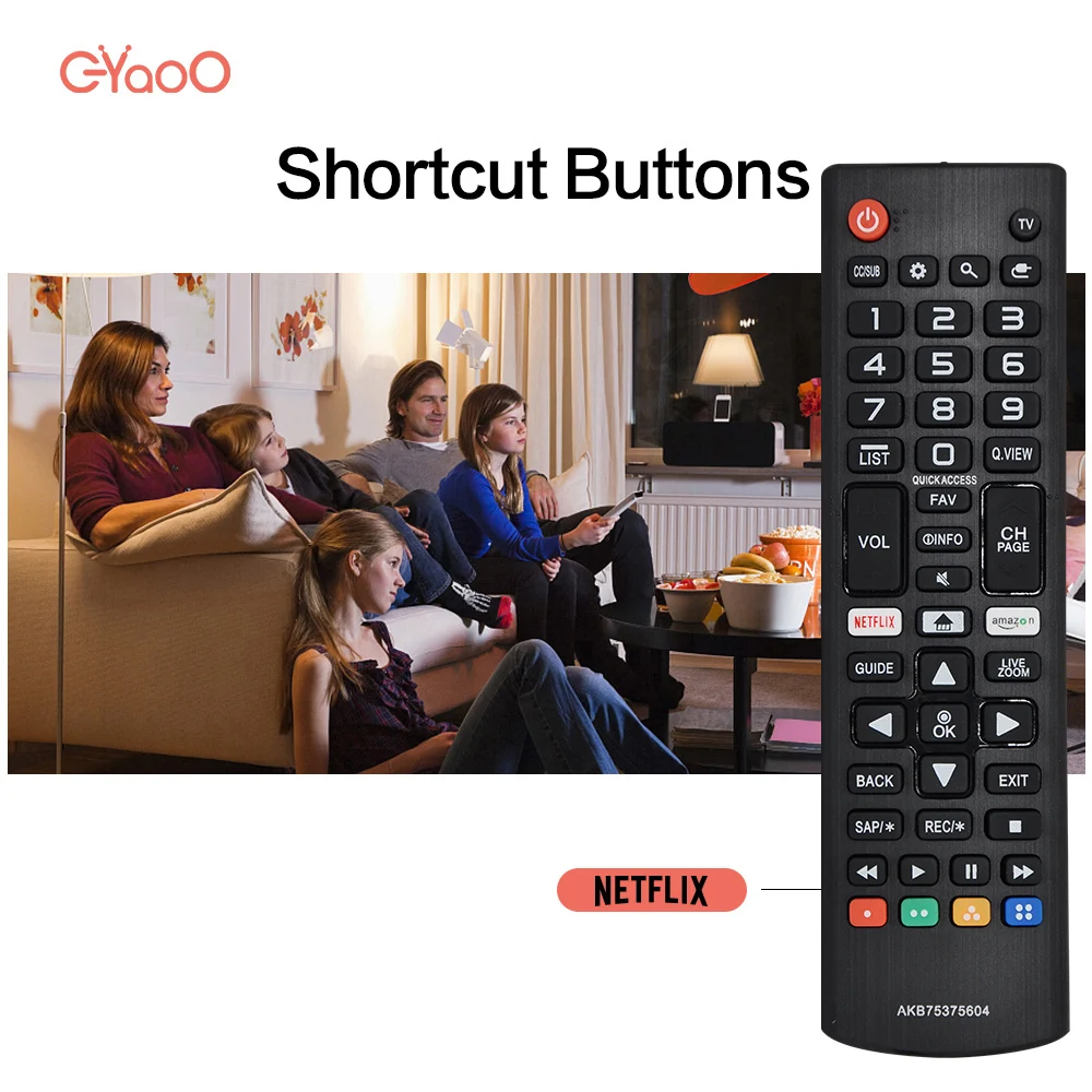 replacement remote control compatible with LG TV 32LK540BPUA 32LK610BBUA 32LK610BPUA 43LK5400PUA 43LK5700BUA