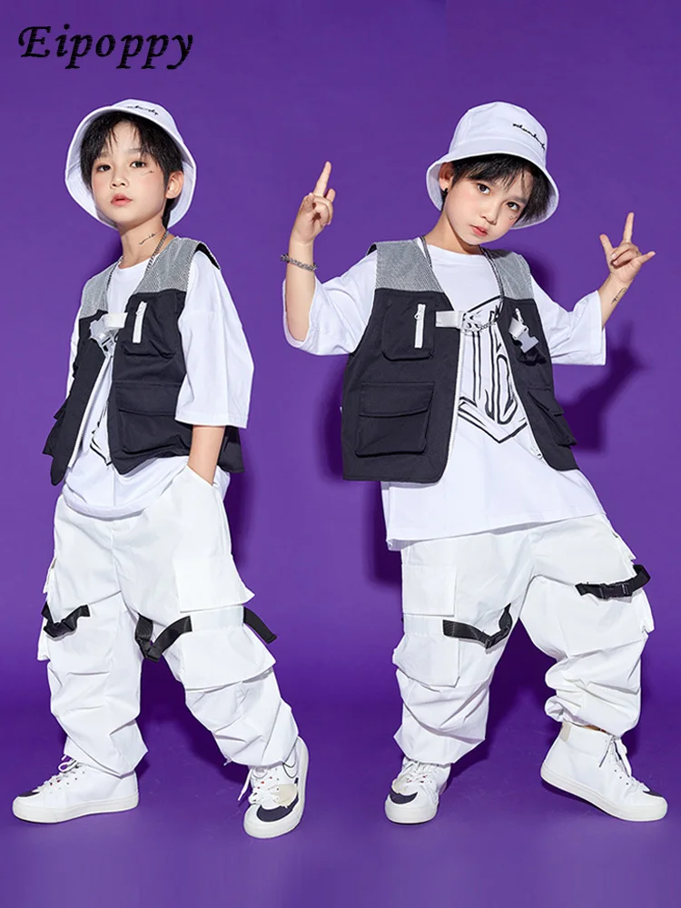 ชุดเสื้อผ้าแฟชั่นฮิปฮอปสำหรับเด็กชุดเสื้อผ้าแฟชันทันสมัย