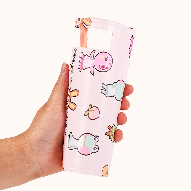 DATA FROG Soft TPU Cartoon Protection Cover For Nintendo Switch Console Cute Separable Design Protection For NS Accessories