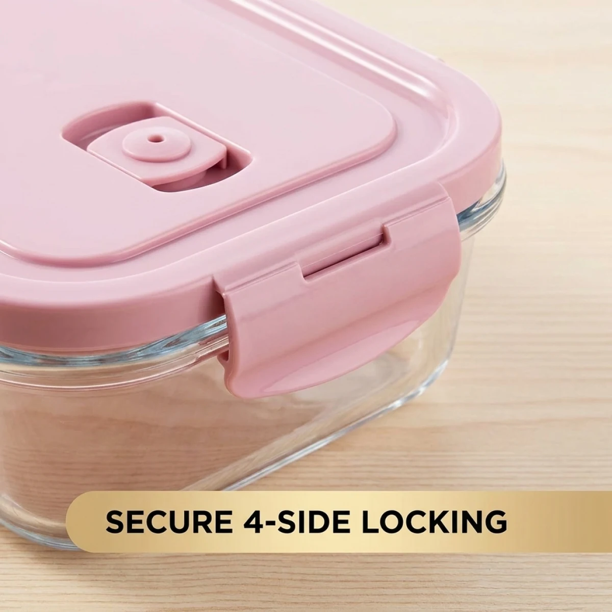 2PCS Glass Food Storage Containers High Borosilicate Glass Lunch Box Leak-Proof Airtight Box Microwave Freezer Safe for Meal Pre view 4