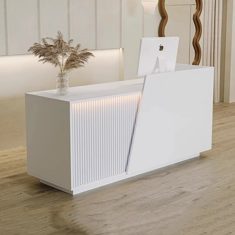 

Organizers Shop Reception Desks Modern Beauty White Bar Luxury Restaurant Reception Desks Executive Mostrador Lounge Furniture
