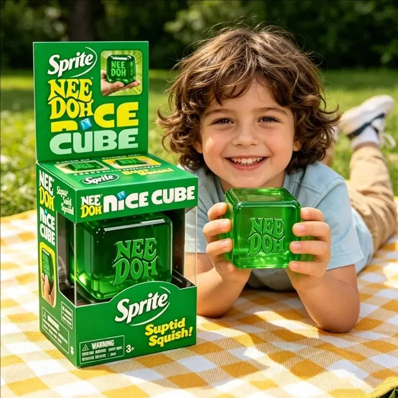 

Dr Pepper x Doh CubeBlind Box Squishy Stress Relief Toy, Soft Squeeze Fidget Cube for Gift & Adults Anxiety Relief Sensory Toy