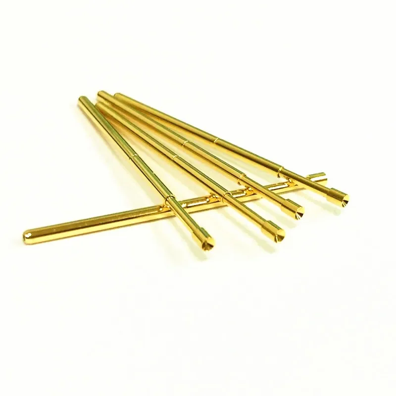 100PCS Gold-plated PA100-A2 Spring Test Probe with An Outer Diameter of 1.36mm and A Total Length of 33.35mm for Testing