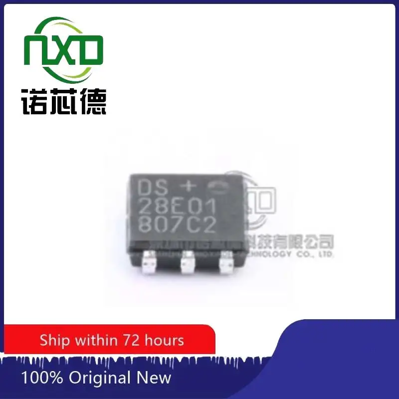 

10PCS/LOT DS28E01P-100+ DS28E01P-100+T TSOC-6 New and original integrated circuit IC chip