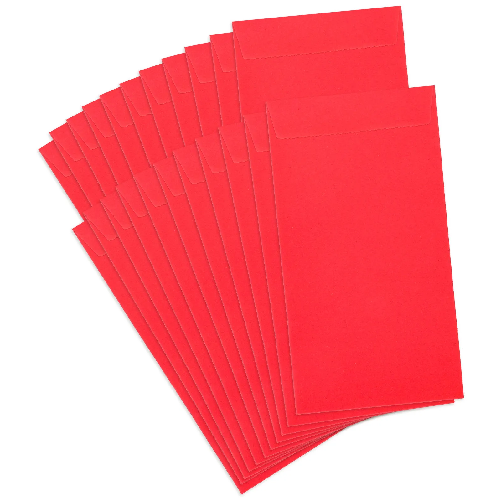 20Pcs Chinese Style Cash Envelopes Thick Multi-Use Portable Cash Organizer for Money Saving Challenge