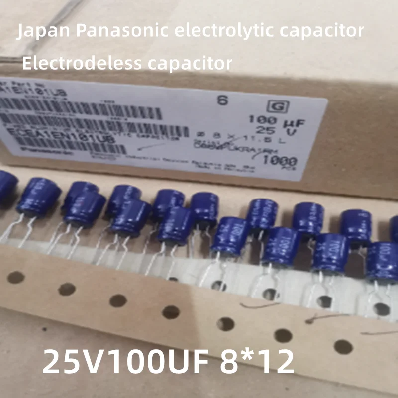 5 STKS 25 V 100 UF Elektrolytische Condensator