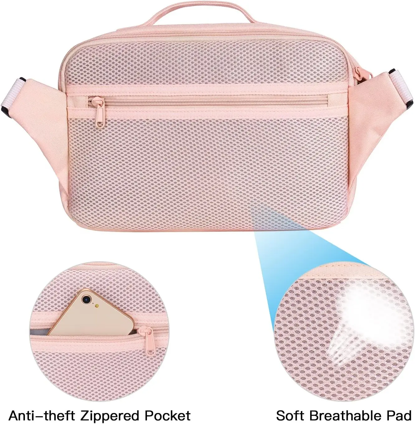 حقيبة كتف للكاميرا MOSISO، محفظة كروس بودي، DSLR/SLR/حقيبة يد مبطنة للتصوير الفوتوغرافي بدون مرآة مع غطاء للمطر #5