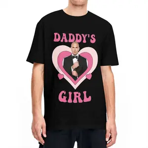 Daddys Girl Pitbull Mr Worldwide T -Shirt, reines Baumwolltop, kurze Ärmel, Sänger, rosa Herz, Sommer 6 Hauptverkauf Pitbull -Shirt - №5