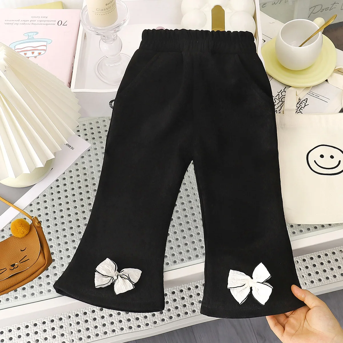 الفتيات سليم صالح متوهج السراويل الخريف الشتاء أبلى جديد العصرية النسخة الكورية بناطيل أطفال