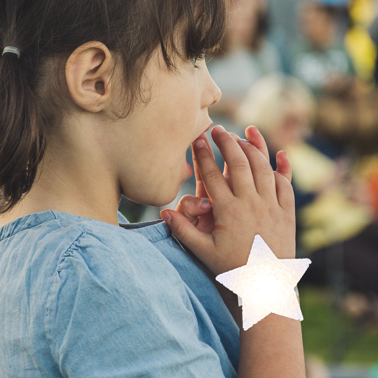 

Led Light Up Wand Handheld Star Stick Glow Lamp For Wedding Party Stage Prop Kids Dance Costume Reusable Flashing Decor