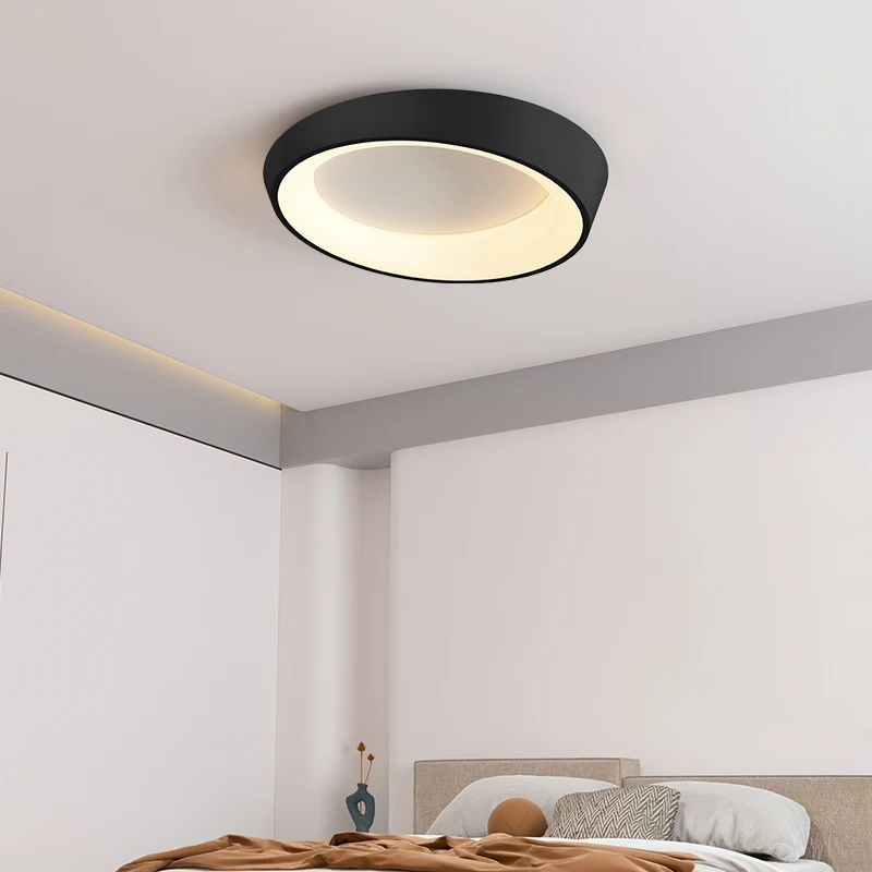 Tennis Hat White Black Classic Bedroom Light Minimalist Modern Ceiling Light Master Bedroom Light Living Room Light Room Light