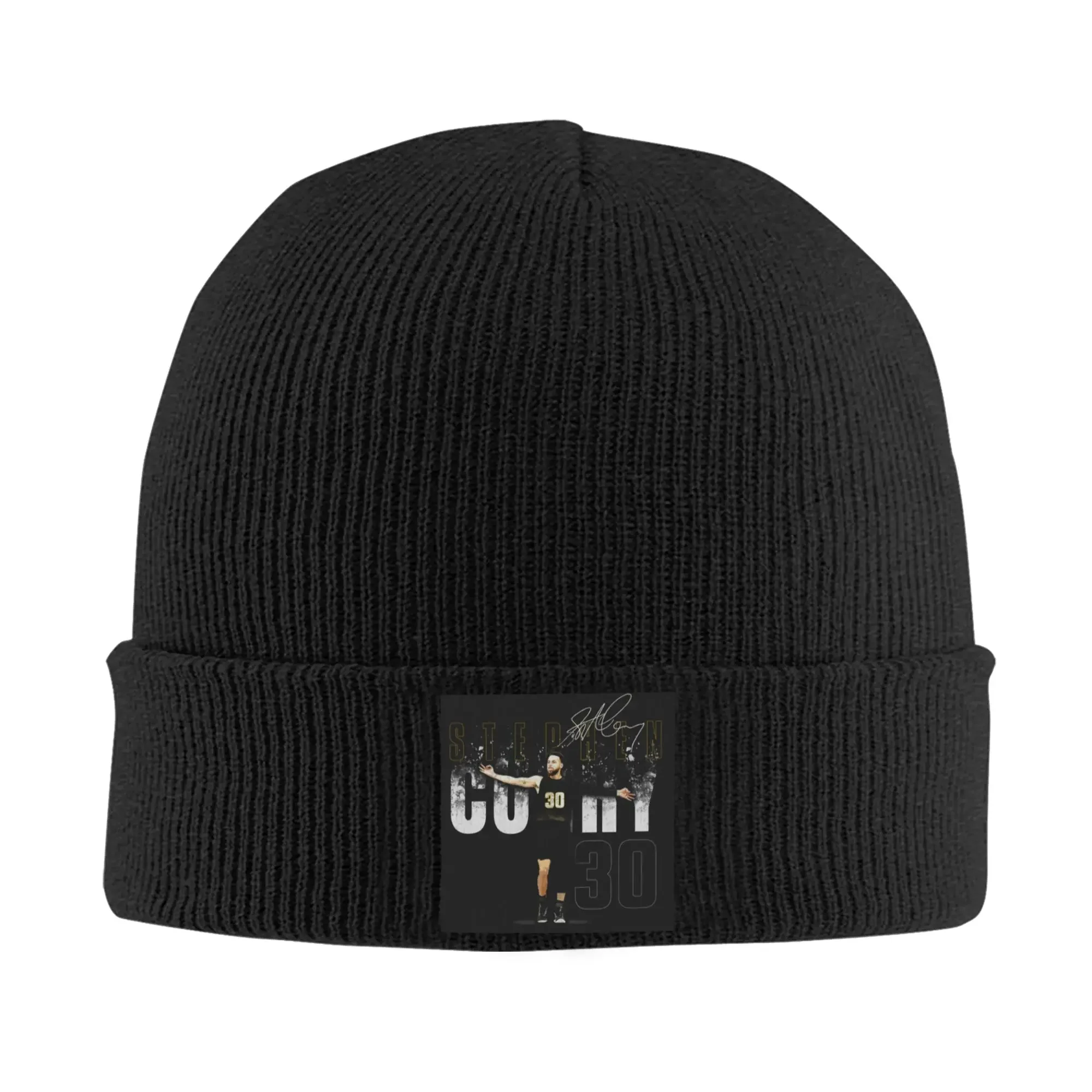 Steph Curry Golden State Dissolve Gorro de punto cálido Gorro de punto de invierno Gorros Gorros Gorros de hip hop para unisex
