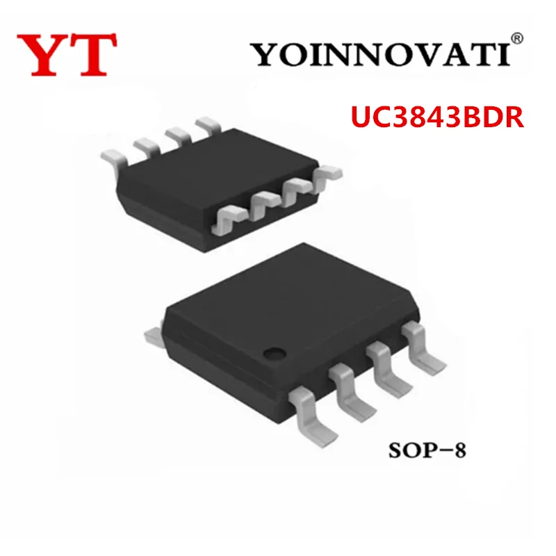 10PCS 100PCS UC3843BDR UC3843B UC3843BN UC3843 3843 DIP8 SOP8