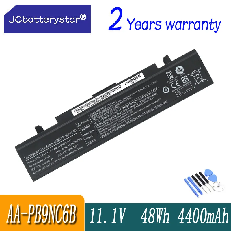 

JC New AA-PB9NC6B Laptop Battery for SAMSUNG R530 R528 R428 R429 R430 R467 R468 R478 AA-PB9NC6W AA-PB9NS6B AA-PB9NS6W