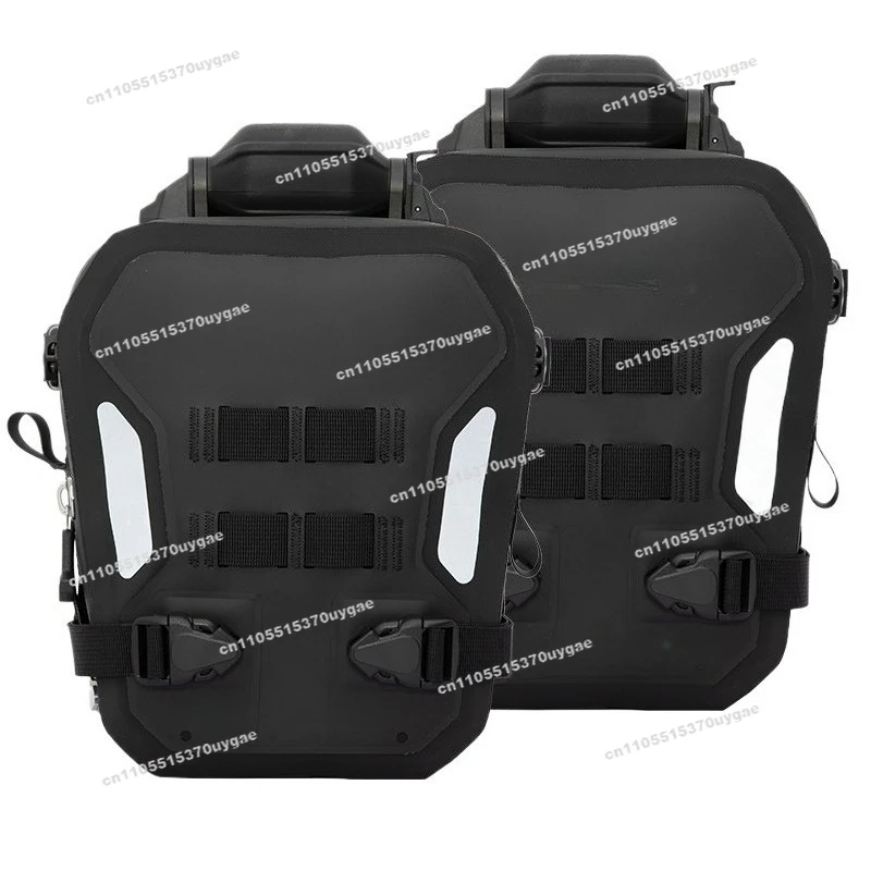 For Motorcycle Bar Guard Bag, Motorcycle Travel Quick Dismantling Waterproof Airbag Anti-drop Side Bag, Vagrant Bar Guard Bag