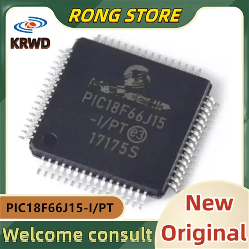 

2PCS PIC18F66J15-I/PT New and original PIC18F66J15-I PIC18F66J15 TQFP-64