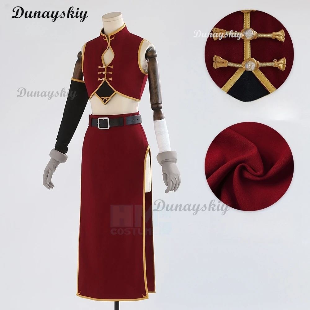 Kagura 2 anni dopo abito stile cinese uniforme cosplay anime GinTama costume prop personalizzato festa di carnevale di Halloween