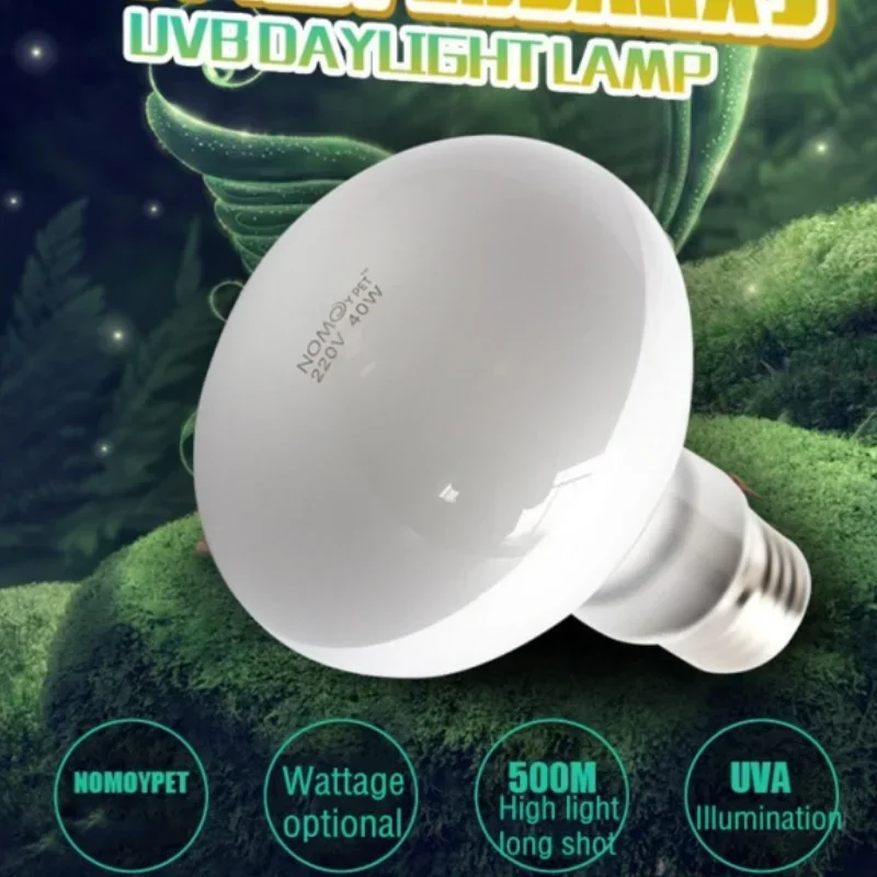 파충류 UVA/UVB 열광 램프 전구 – 애완동물 브로더용 테라리움 온도 조절기, 25W/40W/50W/60W/75W/100W 선택 가능 파충류 UVA/UVB 열광 램프 전구 – 애완동물 브로더용 테라리움 온도 조절기, 25W/40W/50W/60W/75W/100W 선택 가능