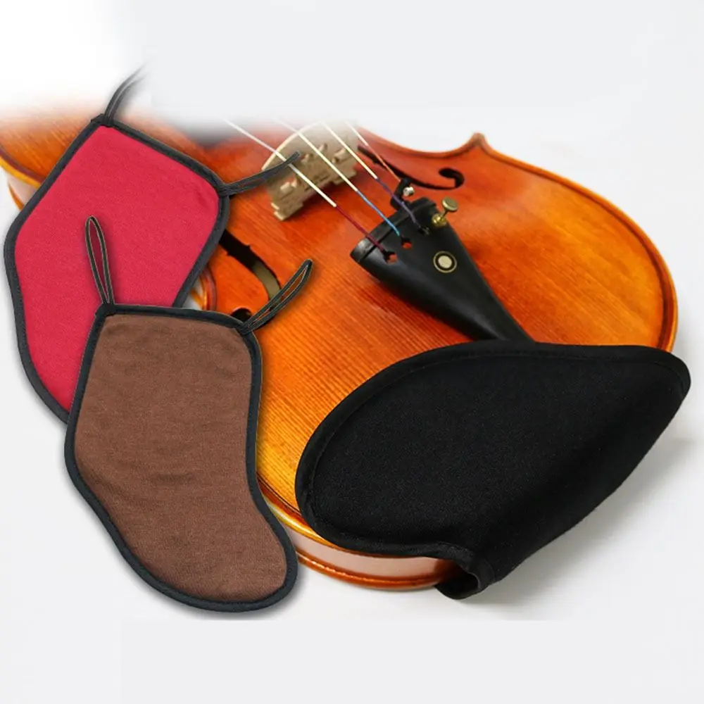 Cotton Violin Chin Shoulder Rest Pad Soft Sponge Cushion Accessories Violin Fiddle Cover for 1/8 1/32 1/4 1/2 3/4 /4/4 Protector