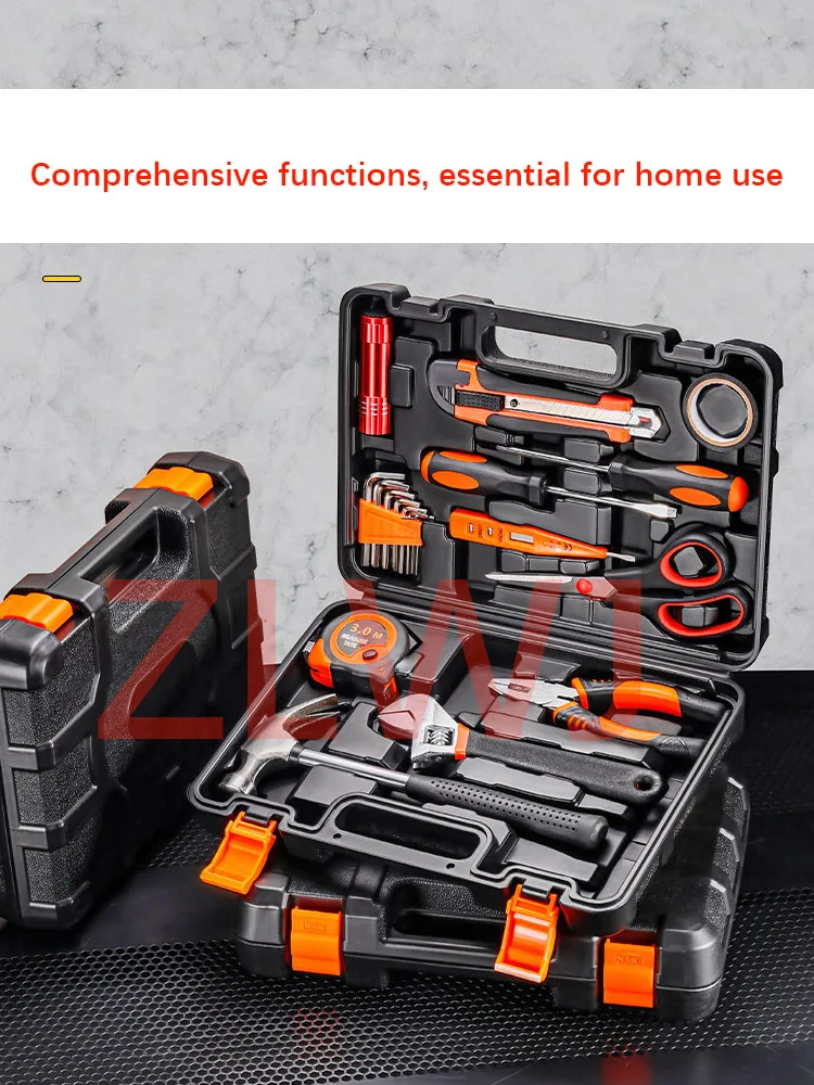 Home or car repair tool kit, hardware repair complete set, home electrician complete set combination