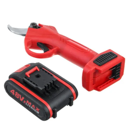 ماكينة تشذيب لاسلكية 48 فولت، ماكينة تشذيب كهربائية ببطارية ليثيوم أيون، ماكينة تقطيع فروع تشذيب أشجار الفاكهة بكفاءة #2